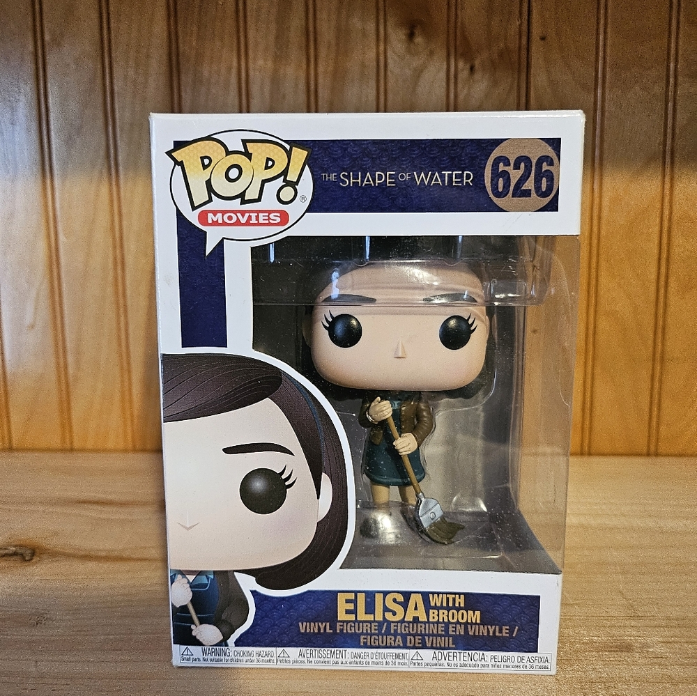 Funko POP! Movies The Shape of Water Elisa With Broom #626